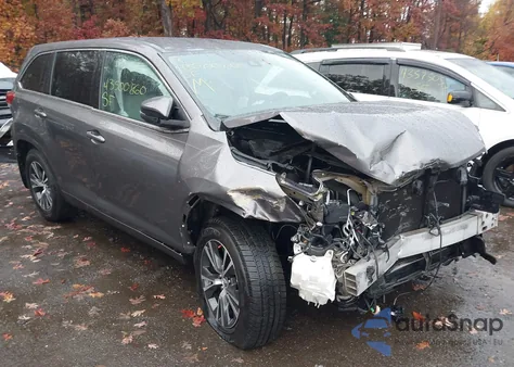 2018 Toyota Highlander Le из США, поврежденный, VIN 5TDBZRFH5JS487730